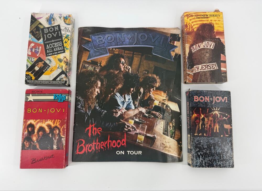 Bon Jovi vhs collection